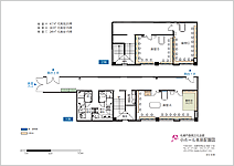 小ホール楽屋配置図イメージ