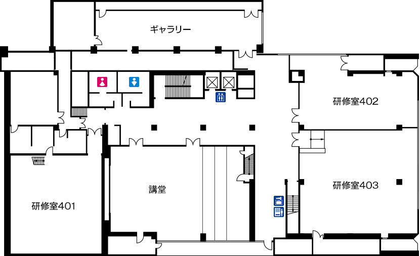 フロアマップ4F